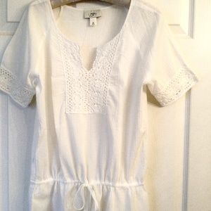 Ann Taylor Loft white all cotton top